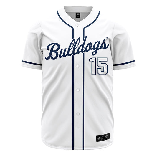 Butler - NCAA Baseball : Keegan Connors - White Jersey