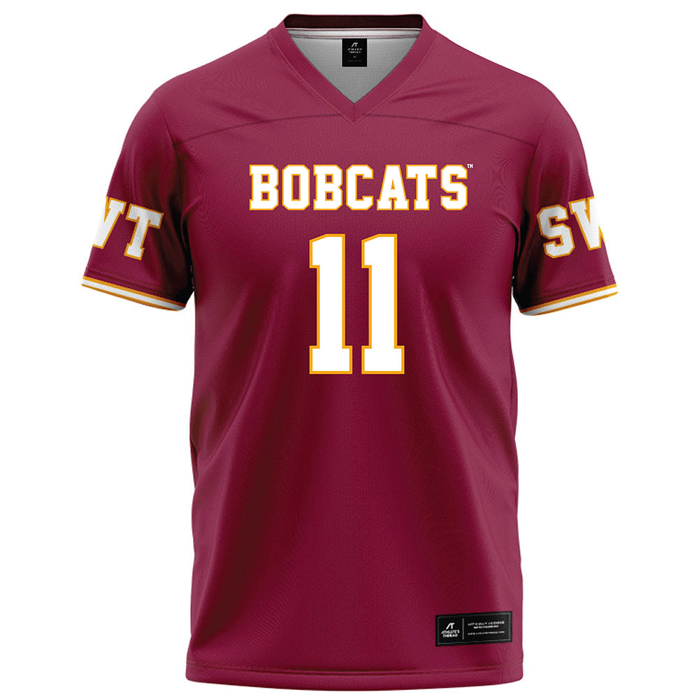 Texas State - NCAA Football : Beau Sparks - Red Football Jersey-0