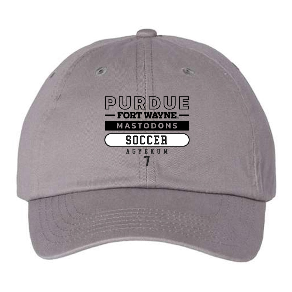 PFW - NCAA Men's Soccer : Christian Agyekum - Dad Hat-0