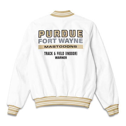 PFW - NCAA Women's Track & Field : Scout Warner - Bomber Jacket-1