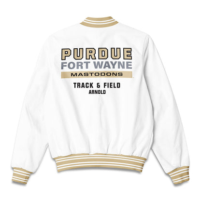 PFW - NCAA Women's Track & Field : Makayla Arnold - Bomber Jacket-1