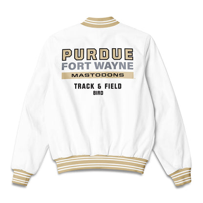 PFW - NCAA Men's Track & Field : Caden Bird - Bomber Jacket-1