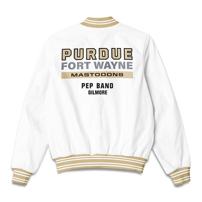 PFW - Pep Band : Benjamin Gilmore - Bomber Jacket-1