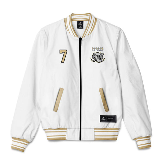 PFW - NCAA Men's Basketball : Tamaje Izuagbe - Bomber Jacket-0
