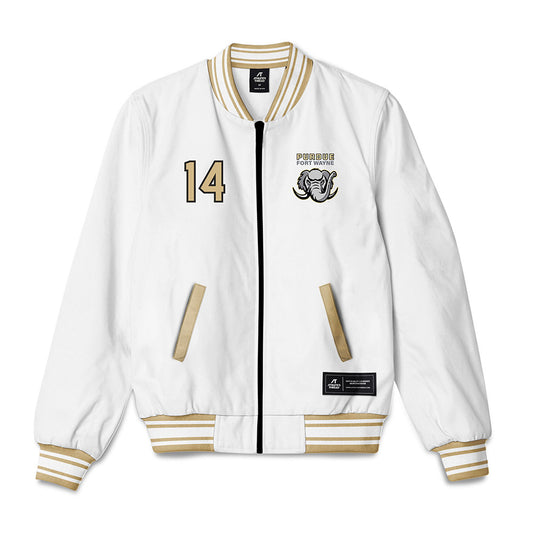 PFW - NCAA Women's Basketball : Madison Lepley - Bomber Jacket-0