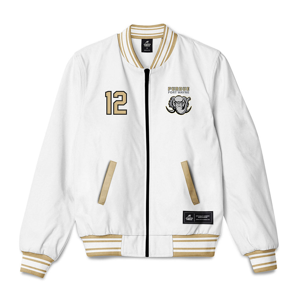 PFW - NCAA Women's Basketball : Alivia Bolinger - Bomber Jacket-0