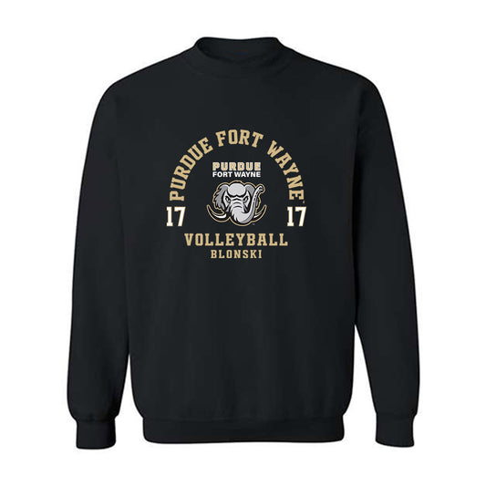 PFW - NCAA Men's Volleyball : Drew Blonski - Classic Fashion Shersey Crewneck Sweatshirt-0