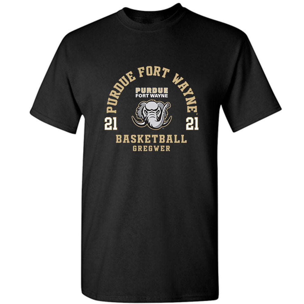 PFW - NCAA Women's Basketball : Claire Gregwer - Classic Fashion Shersey T-Shirt-0
