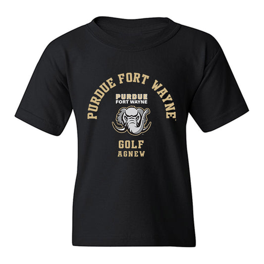 PFW - NCAA Men's Golf : AJ Agnew - Classic Fashion Shersey Youth T-Shirt-0