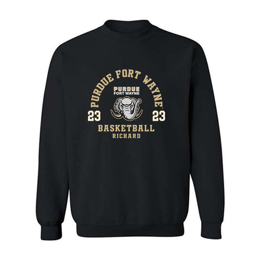 PFW - NCAA Men's Basketball : Solomon Richard - Classic Fashion Shersey Crewneck Sweatshirt-0