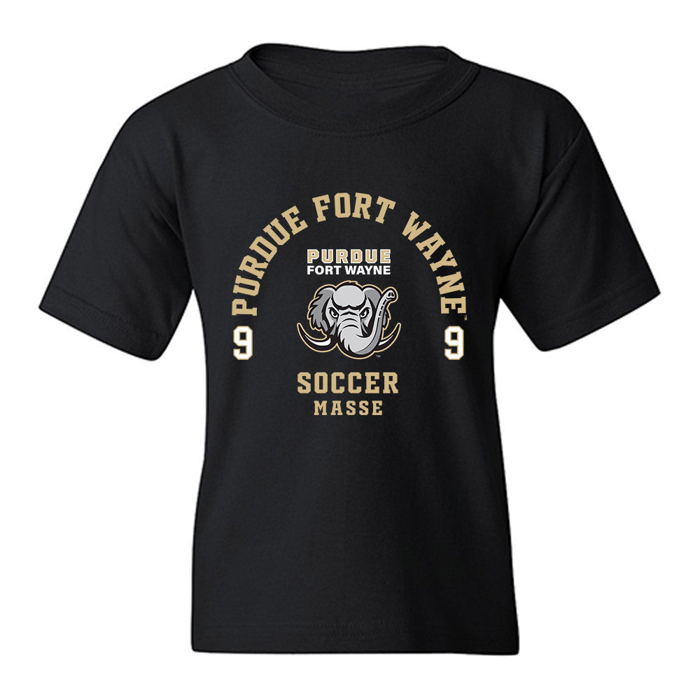PFW - NCAA Women's Soccer : Bella Masse - Classic Fashion Shersey Youth T-Shirt-0