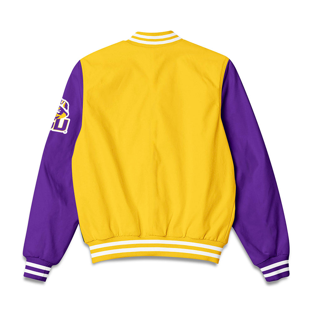 LSU - NCAA Women's Basketball : Kailyn Gilbert - Bomber Jacket-1