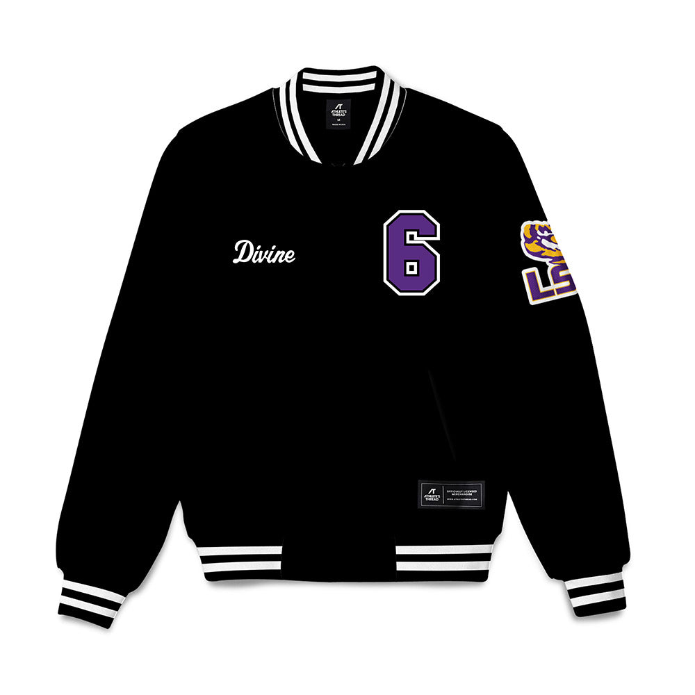 LSU - NCAA Women's Basketball : Divine Bourrage - Bomber Jacket-0