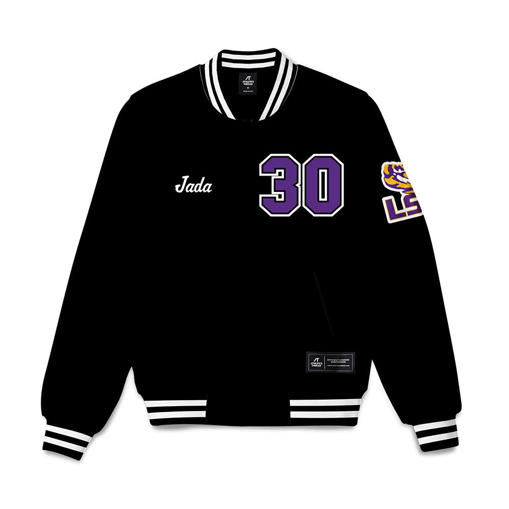 LSU - NCAA Women's Basketball : Jada Richard - Bomber Jacket-0
