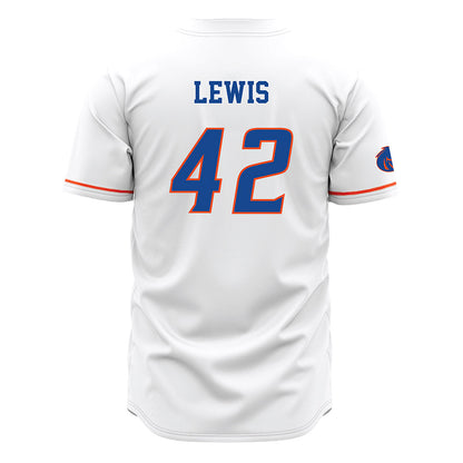 Boise State - NCAA Football : Zyhaire Lewis - White Jersey-1