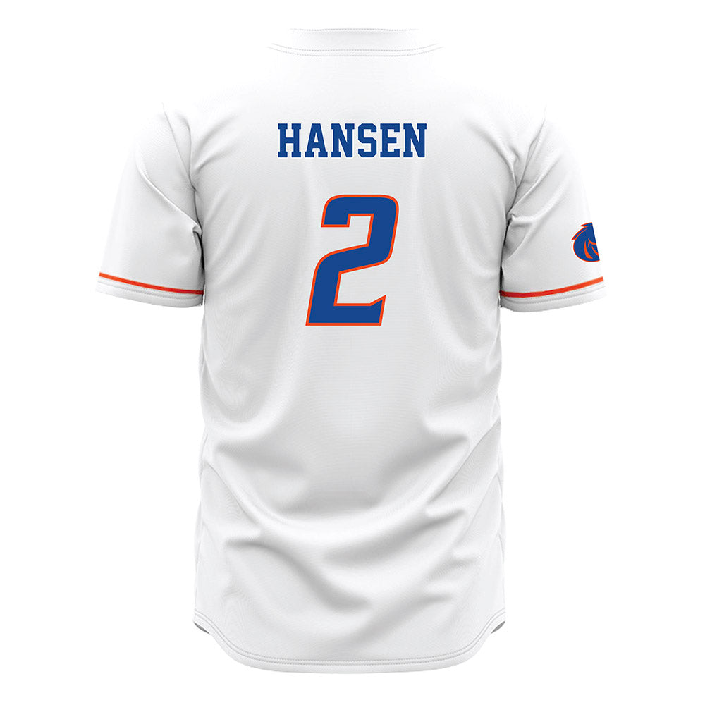 Boise State - NCAA Women's Volleyball : Amelia Hansen - White Jersey-1