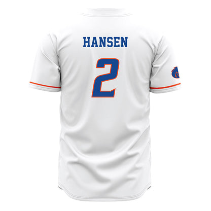 Boise State - NCAA Women's Volleyball : Amelia Hansen - White Jersey-1