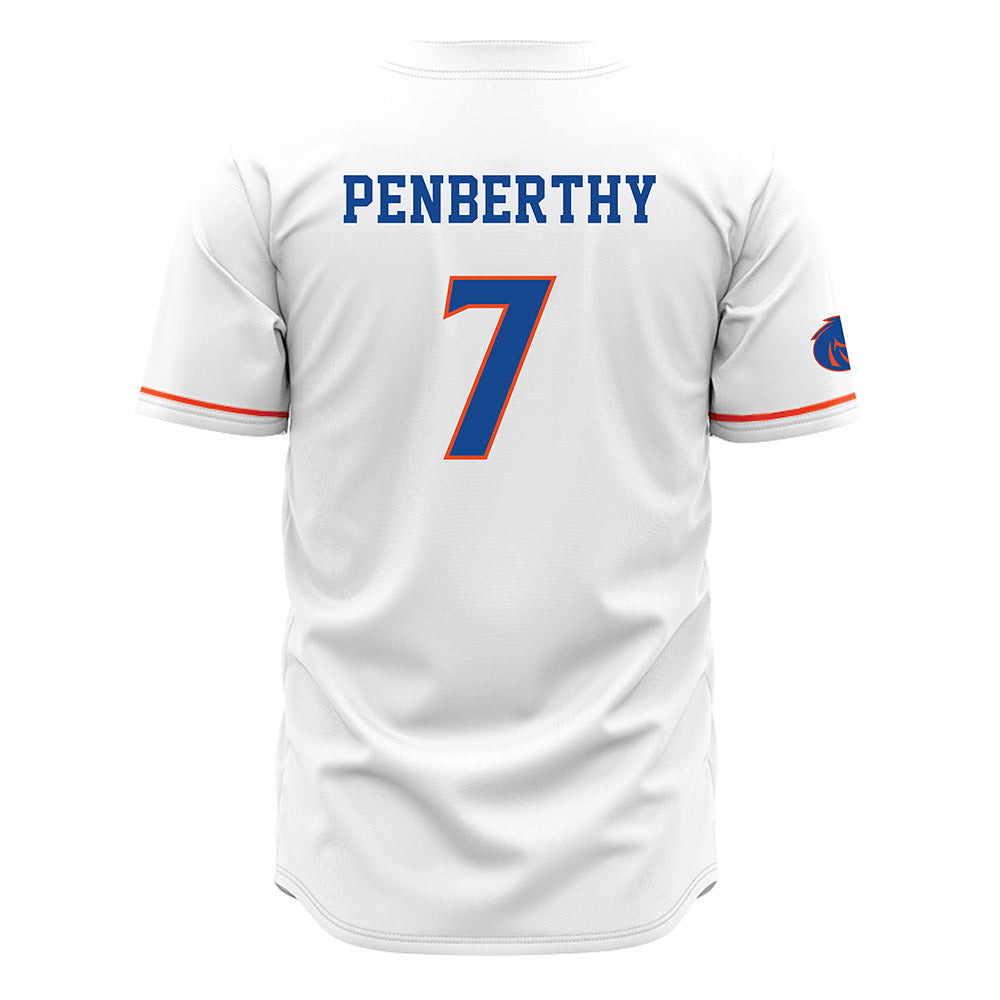 Boise State - NCAA Softball : Kate Penberthy - White Jersey-1