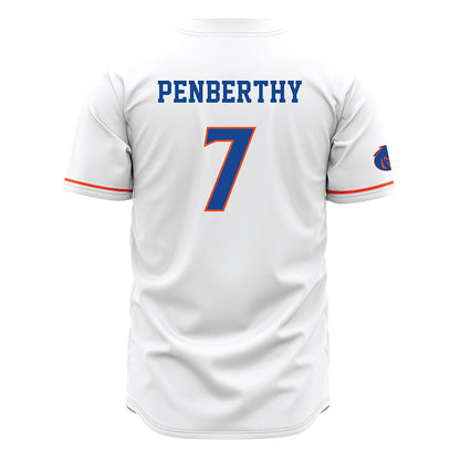 Boise State - NCAA Softball : Kate Penberthy - White Jersey-1