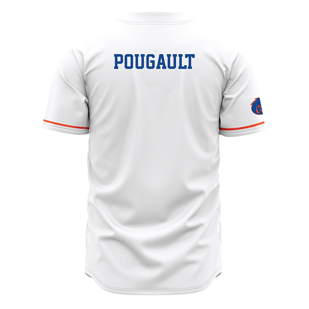 Boise State - NCAA Men's Tennis : Arsene Pougault - White Jersey-1