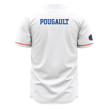 Boise State - NCAA Men's Tennis : Arsene Pougault - White Jersey-1