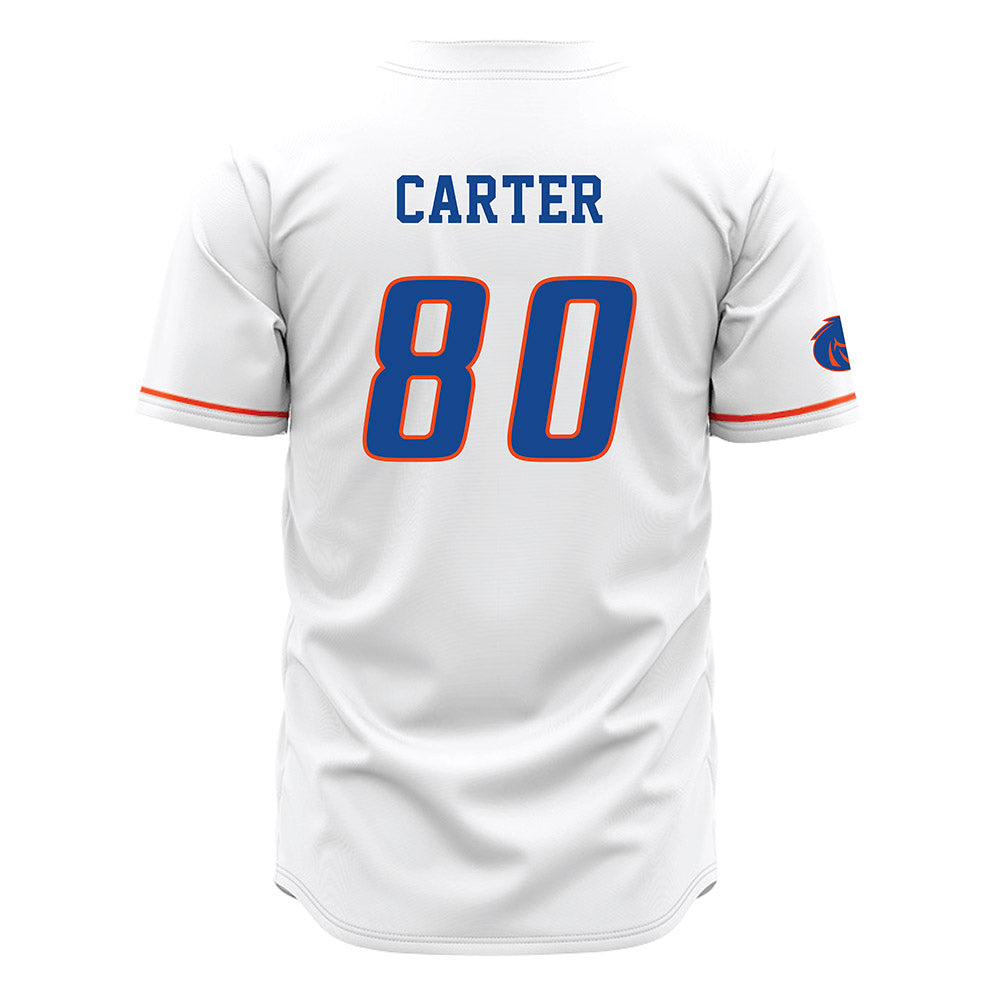 Boise State - NCAA Football : Romeo Carter - White Jersey-1