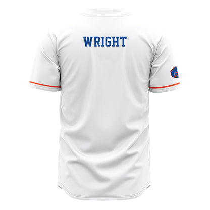 Boise State - NCAA Football : Akeem Wright - White Jersey-1