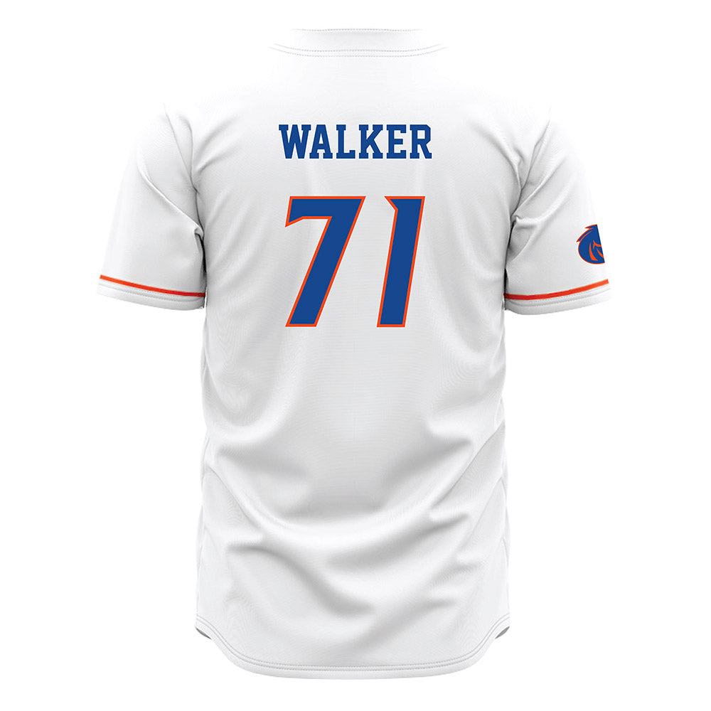 Boise State - NCAA Football : Miles Walker - White Jersey-1