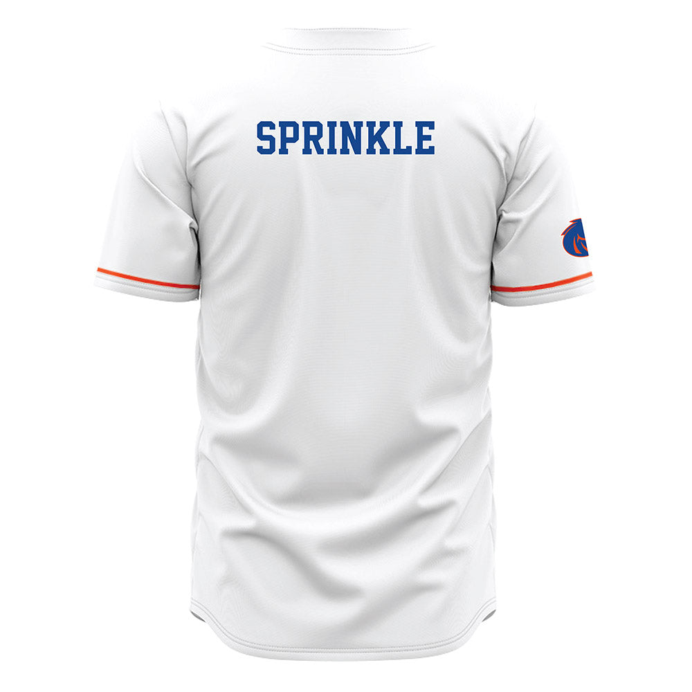 Boise State - NCAA Women's Soccer : Emerson Sprinkle - White Jersey-1