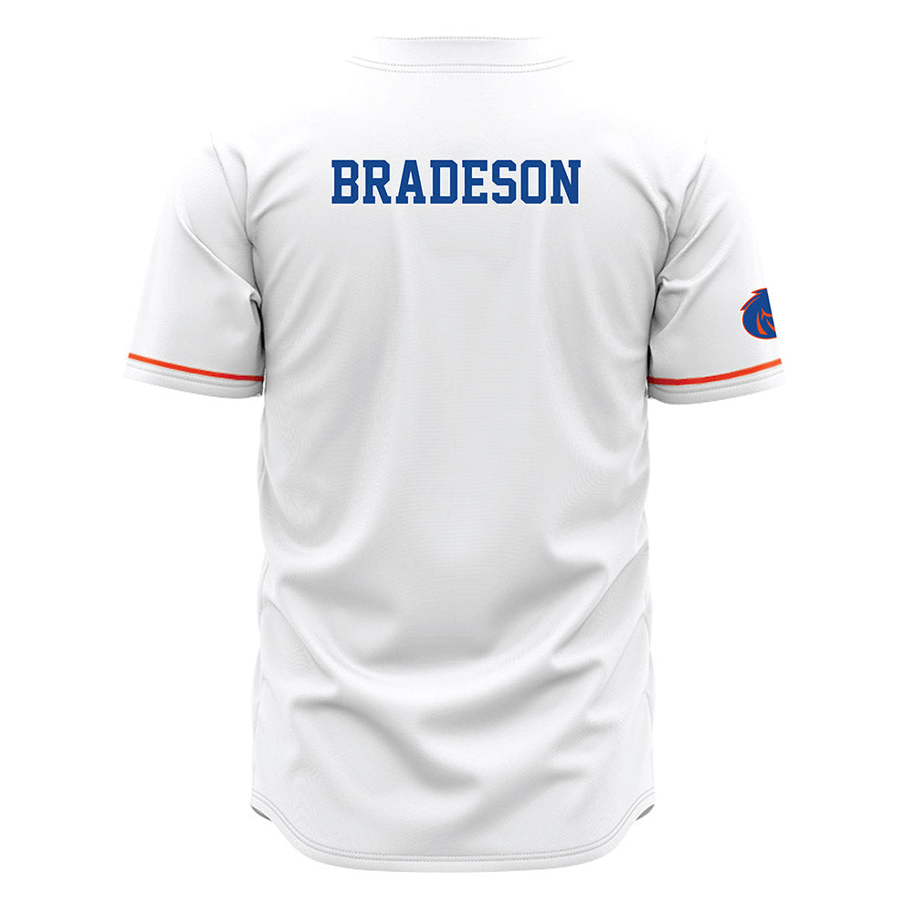 Boise State - NCAA Men's Track & Field : Drew Bradeson - White Jersey-1