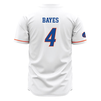 Boise State - NCAA Women's Basketball : Dani Bayes - White Jersey-1