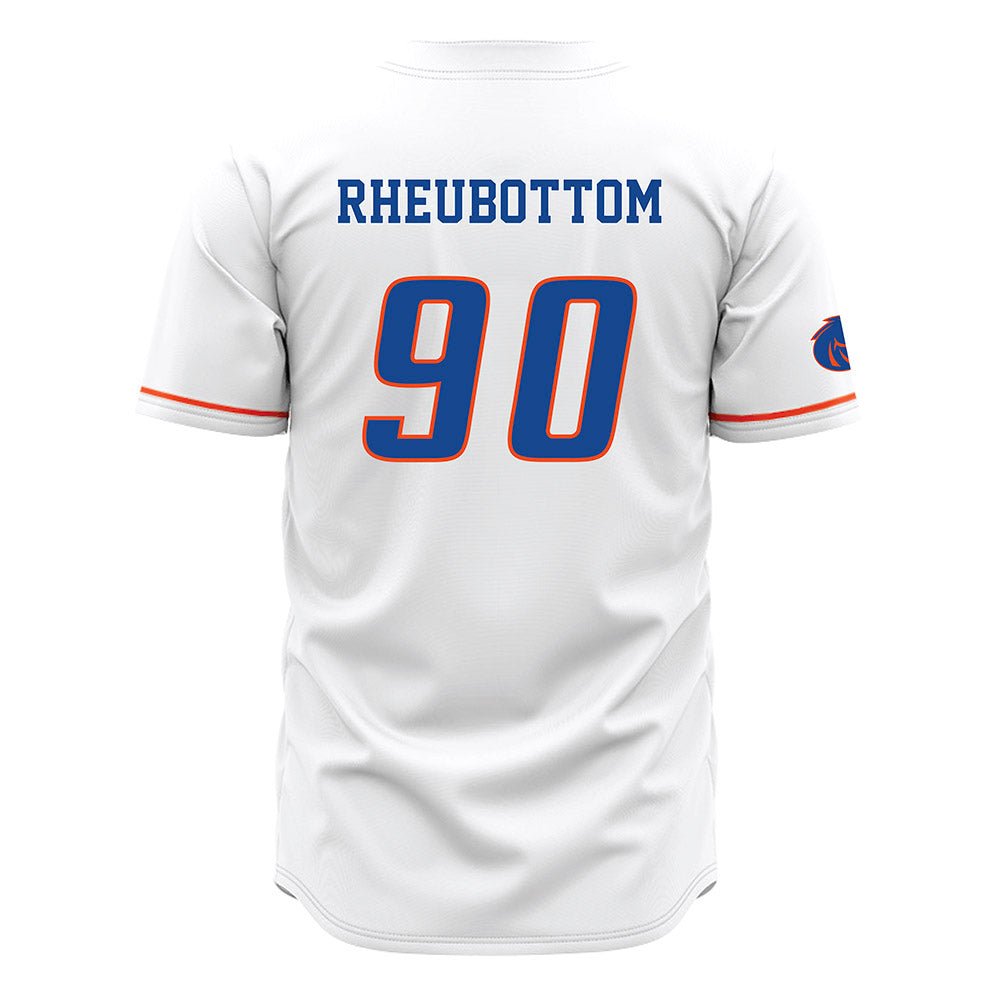 Boise State - NCAA Football : Drew Rheubottom - White Jersey-1