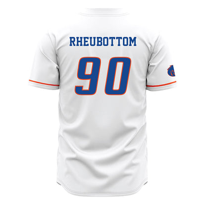 Boise State - NCAA Football : Drew Rheubottom - White Jersey-1