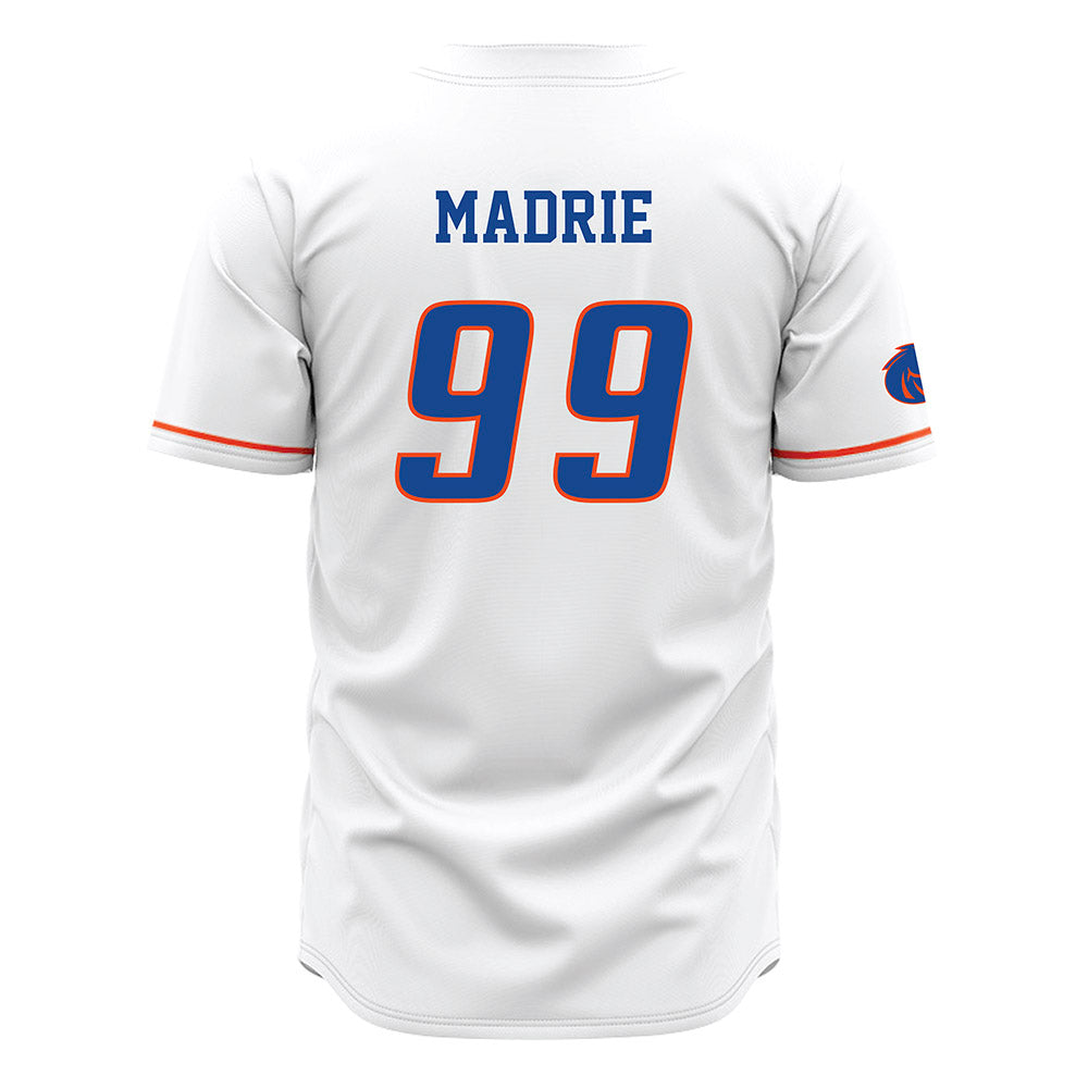 Boise State - NCAA Football : Michael Madrie - White Jersey-1