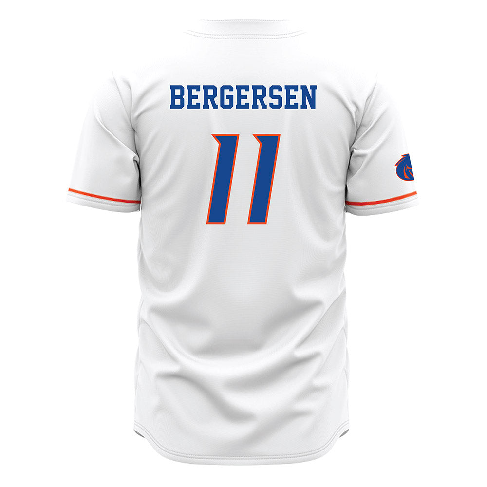 Boise State - NCAA Men's Basketball : Ray Bergersen - White Jersey-1