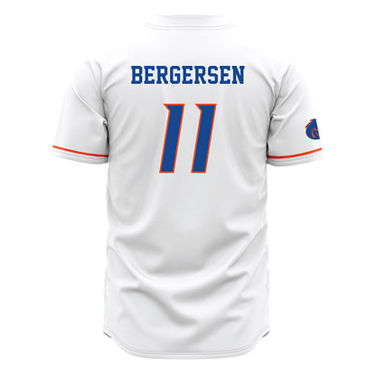 Boise State - NCAA Men's Basketball : Ray Bergersen - White Jersey-1