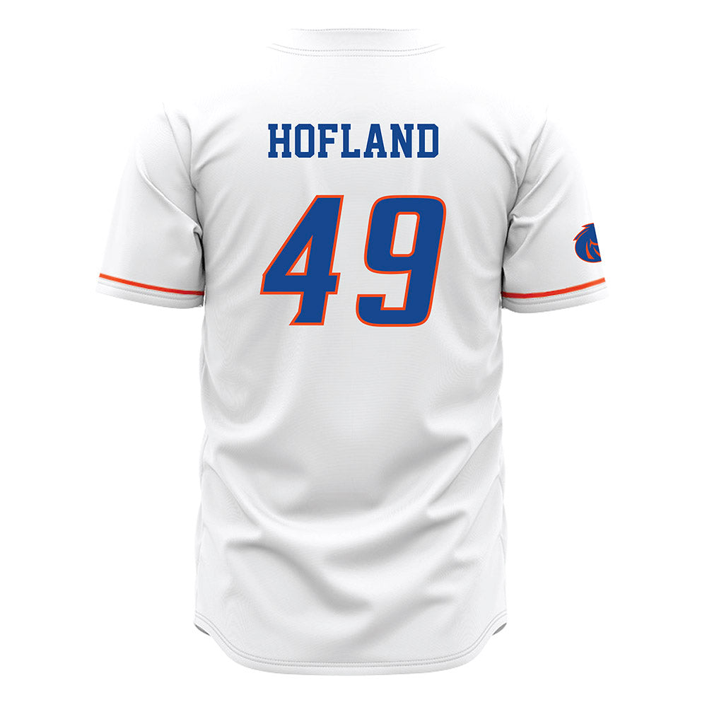 Boise State - NCAA Football : Beckham Hofland - White Jersey-1