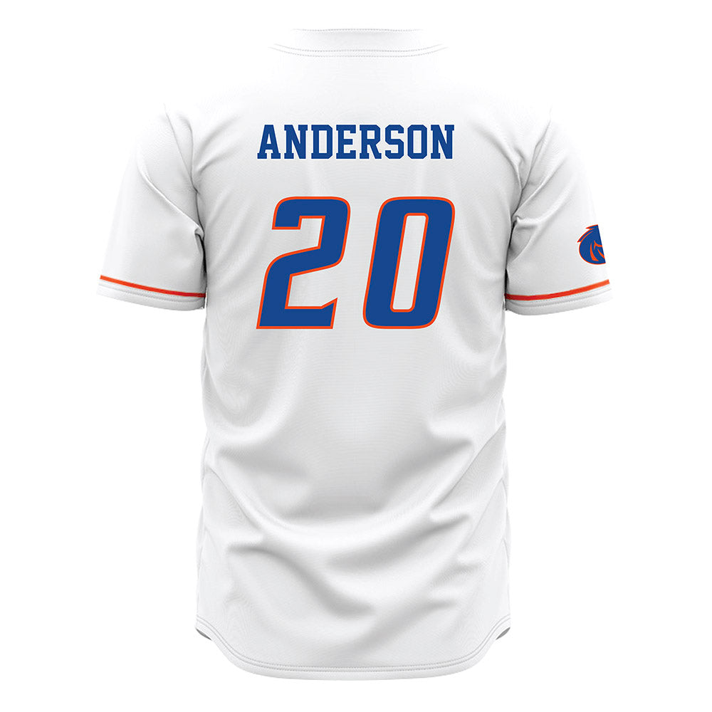 Boise State - NCAA Beach Volleyball : Ava Anderson - White Jersey-1