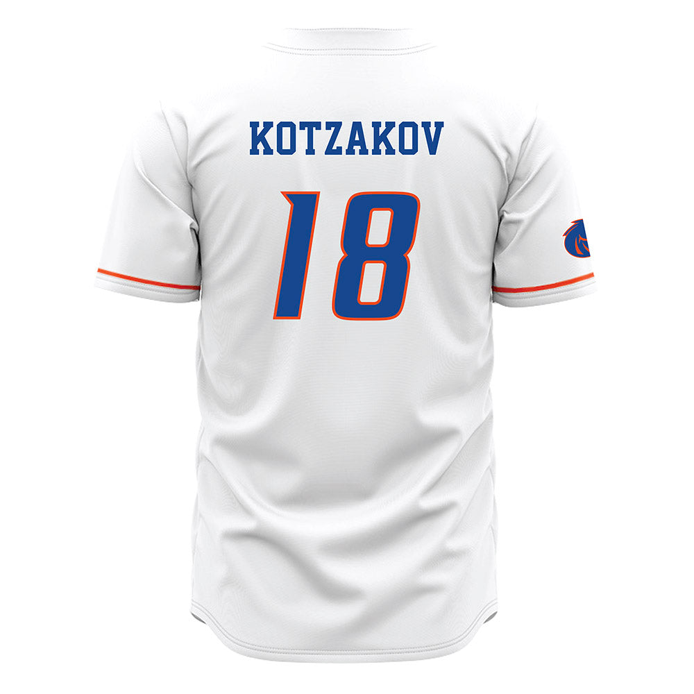 Boise State - NCAA Women's Volleyball : Anabel Kotzakov - White Jersey