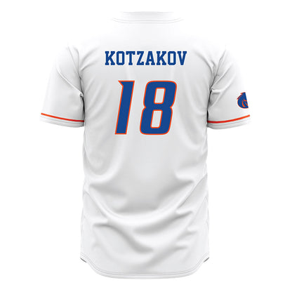 Boise State - NCAA Women's Volleyball : Anabel Kotzakov - White Jersey