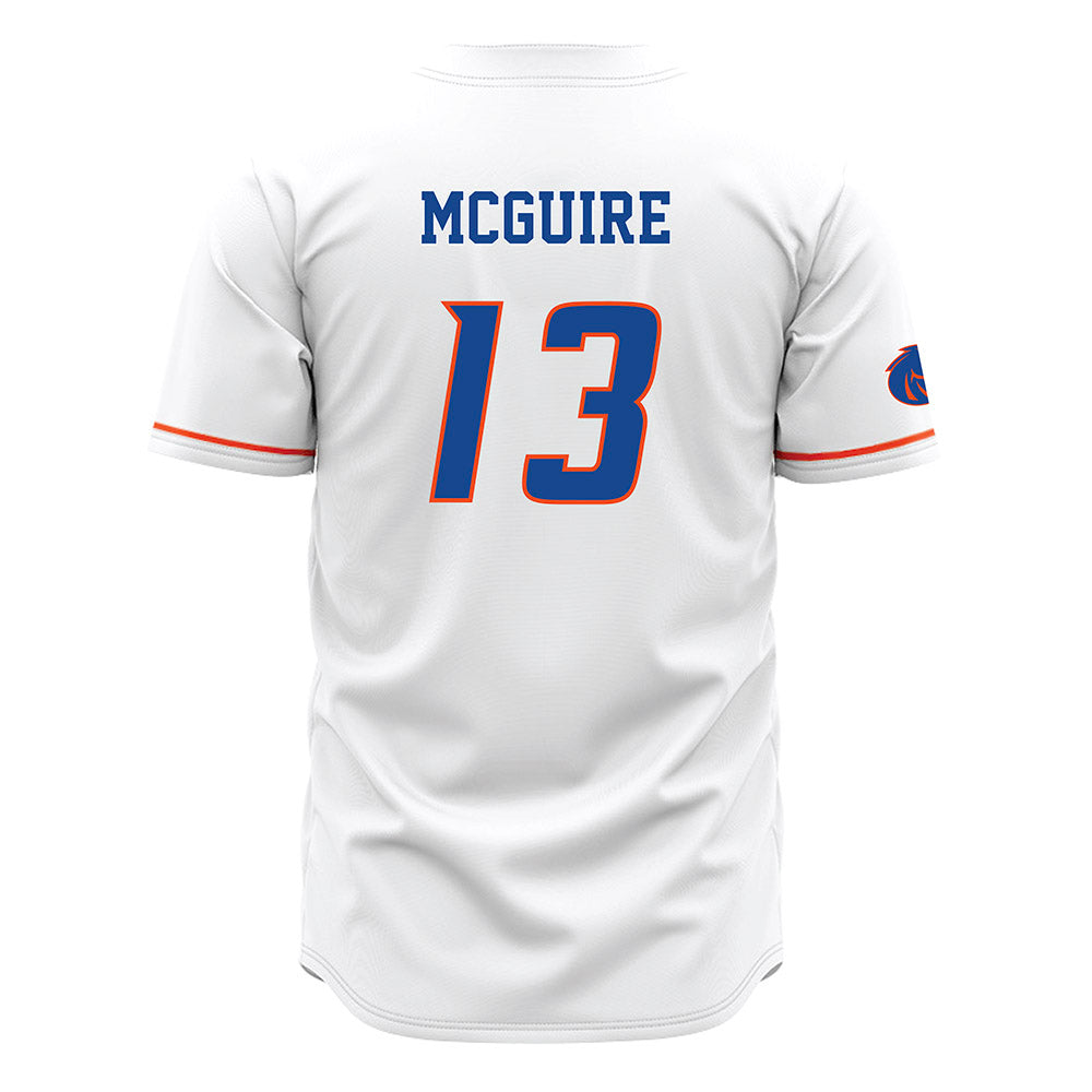 Boise State - NCAA Women's Soccer : Frankie McGuire - White Jersey-1