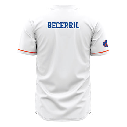 Boise State - NCAA Women's Golf : Eva Becerril - White Jersey-1
