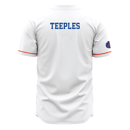 Boise State - NCAA Women's Track & Field : Ezra Teeples - White Jersey-1
