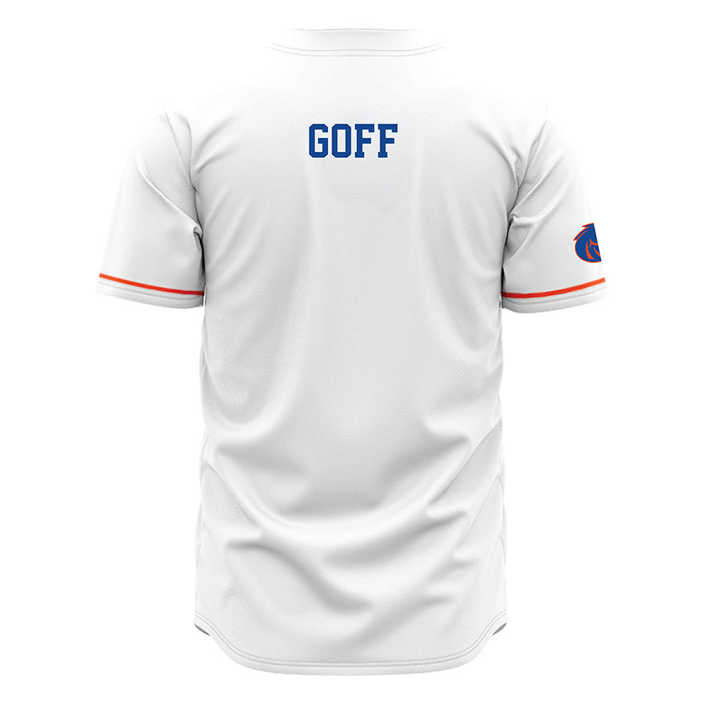 Boise State - NCAA Football : Juelz Goff - White Jersey-1