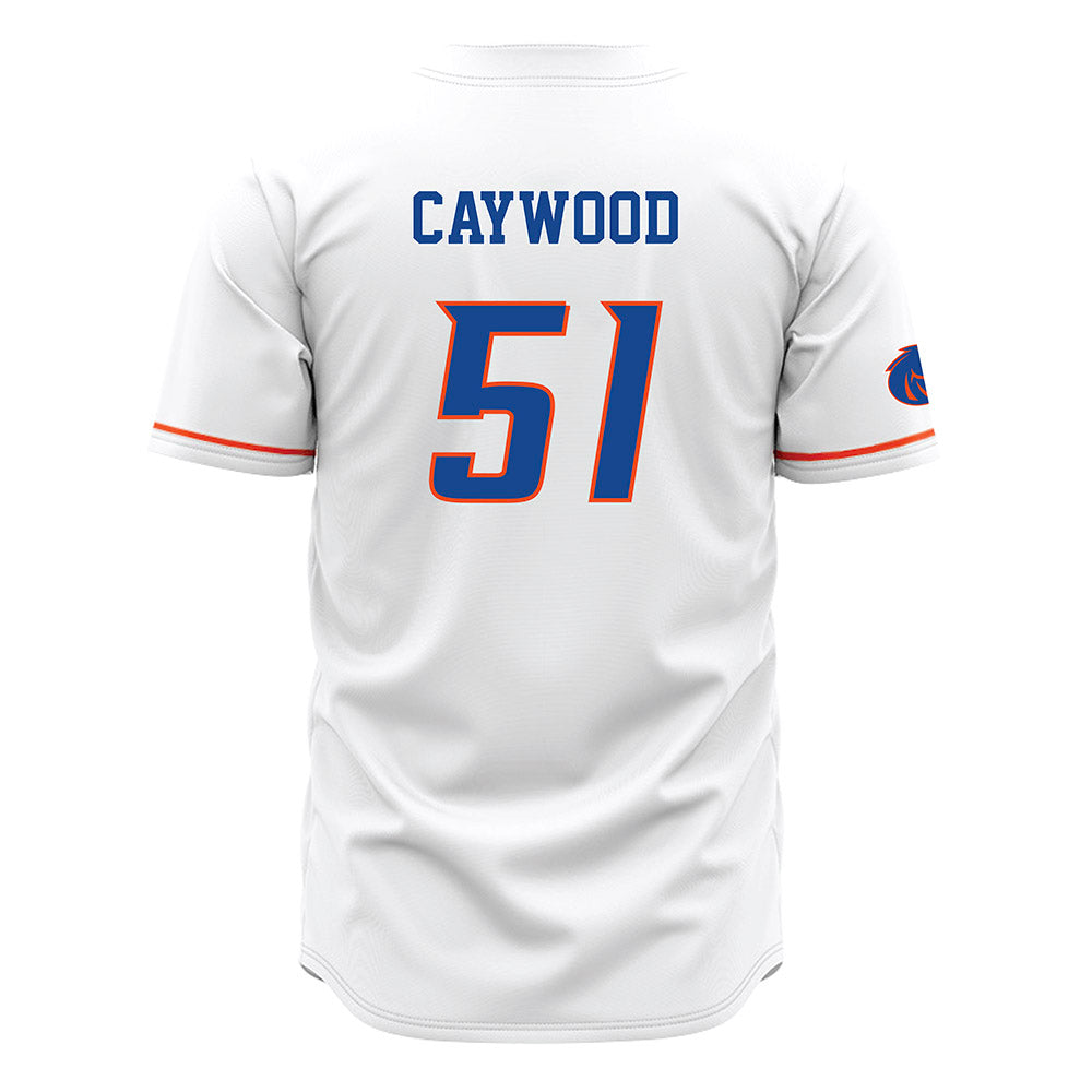 Boise State - NCAA Football : Roman Caywood - White Jersey