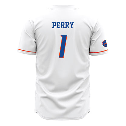 Boise State - NCAA Women's Soccer : Jordan Perry - White Jersey-1