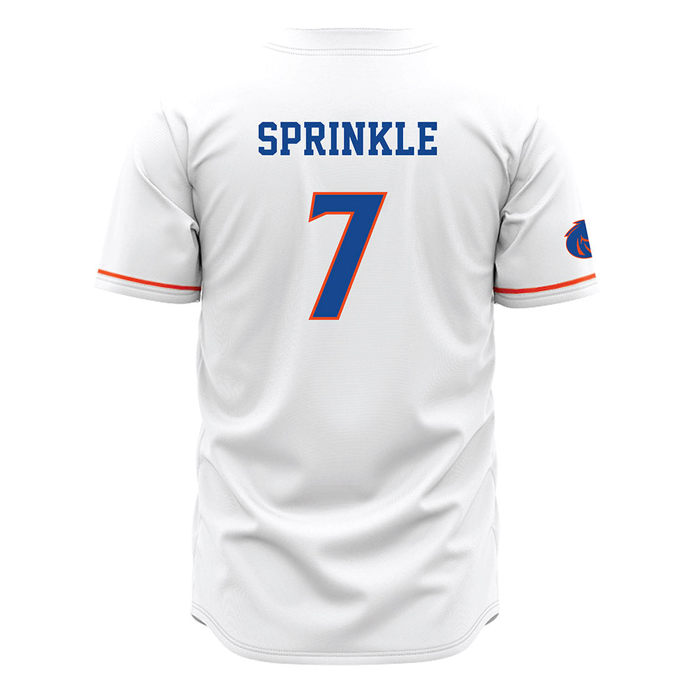 Boise State - NCAA Women's Soccer : Emerson Sprinkle - White Jersey-1