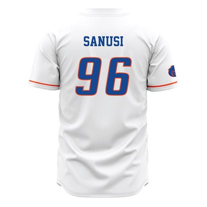 Boise State - NCAA Football : Lopez Sanusi - White Jersey-1