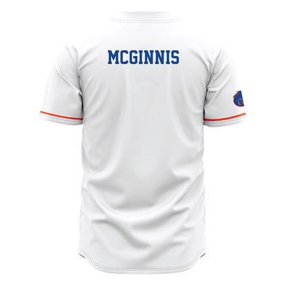 Boise State - NCAA Women's Soccer : Elyse McGinnis - White Jersey-1