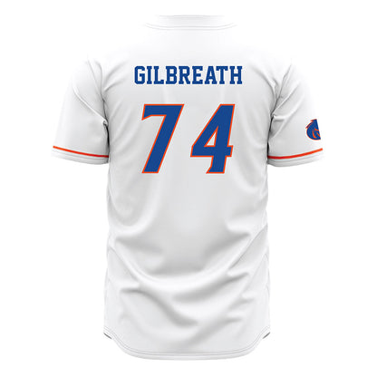Boise State - NCAA Football : Connor Gilbreath - White Jersey